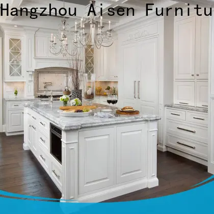 AisDecor white wood kitchen cabinets exporter2 1