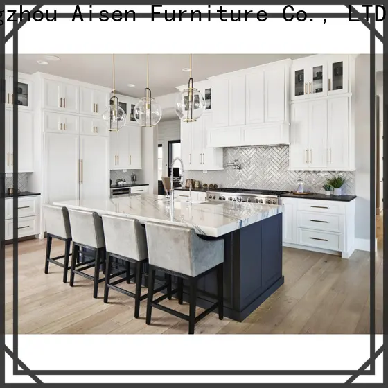 AisDecor oak wood cabinets one-stop solutions 1