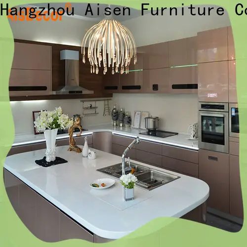 AisDecor professional gray cabinets kitchen supplier1 1