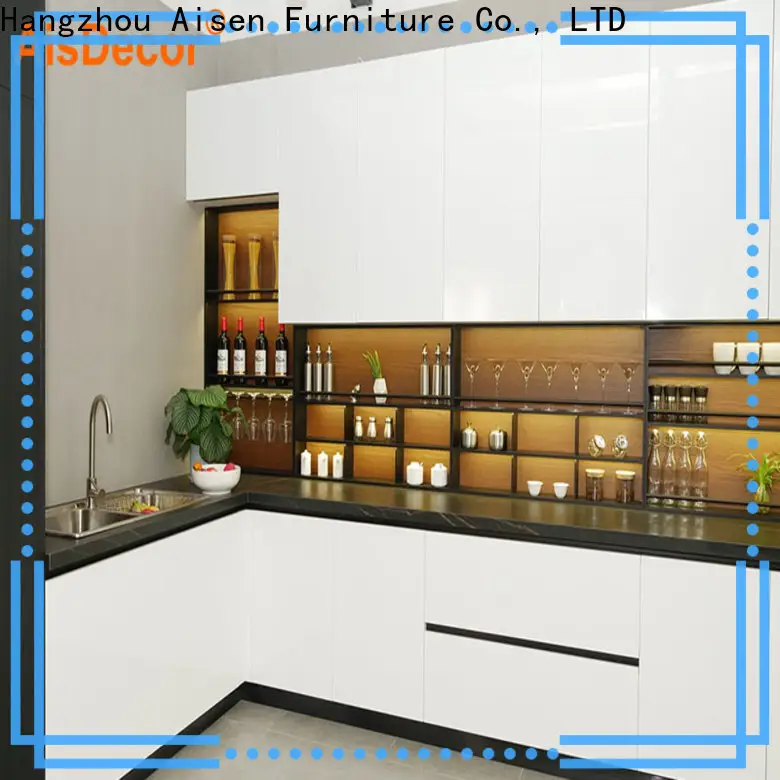AisDecor lacquer kitchen cabinet wholesale 1