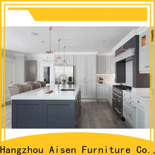 AisDecor best wood and white kitchen cabinets one-stop services2 1