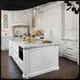 AisDecor wood and white kitchen cabinets wholesale 1