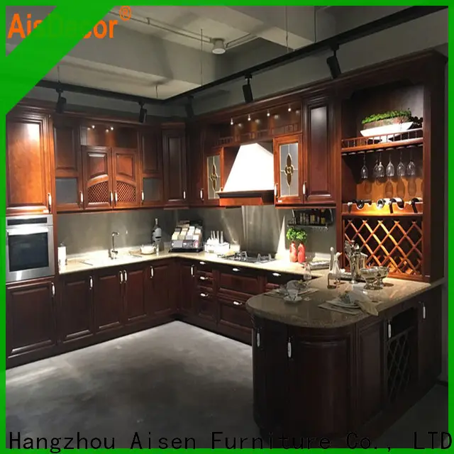 top-selling cherry kitchen cabinets one-stop services 1