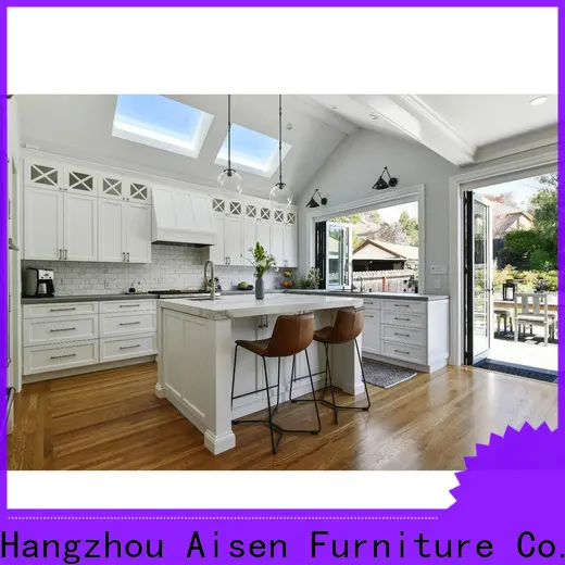 AisDecor custom lacquer kitchen cabinet one-stop solutions 1