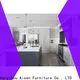 AisDecor wood and white kitchen cabinets one-stop solutions 1