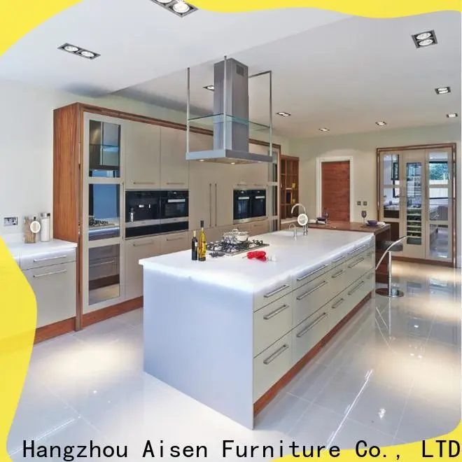 AisDecor new lacquer kitchen cabinet wholesale 1