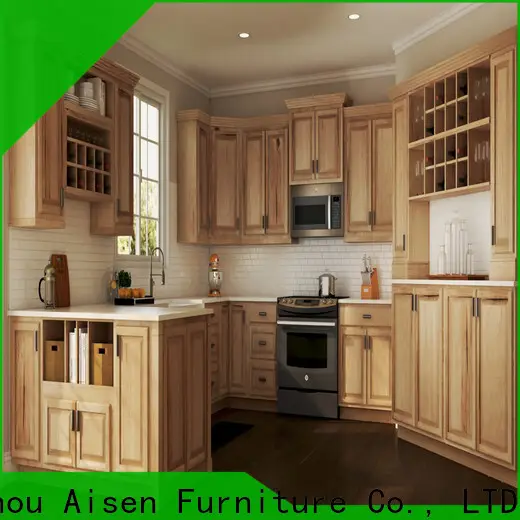 AisDecor cherry wood kitchen cabinets supplier3 1