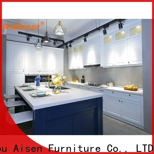 custom wooden kitchen cupboards factory 1