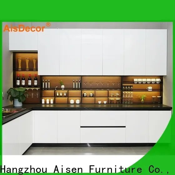 AisDecor custom white lacquer cabinets wholesale1 1