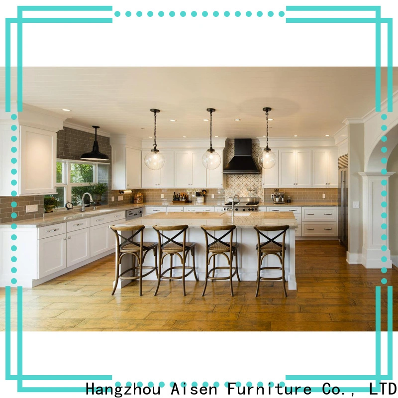 AisDecor gray cabinets kitchen manufacturer4 1