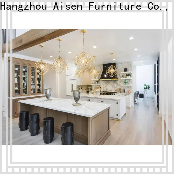 AisDecor solid wood kitchen cabinet manufacturer 1