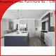 AisDecor professional dark wood kitchen cabinets from China 1