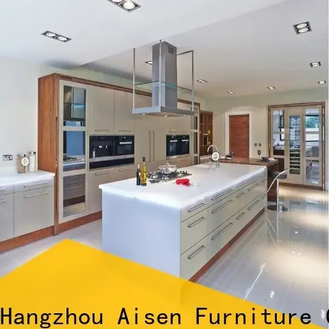 AisDecor gray cabinets kitchen one-stop solutions 1