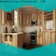 AisDecor dark wood kitchen cabinets international trader 1