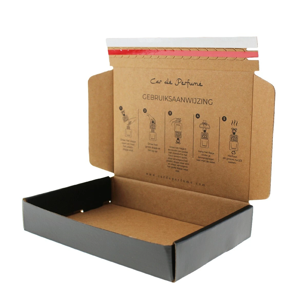 Recycelbarer Luxus-Karton, selbstklebender Reißverschluss-Verpackungskasten, Großhandel, kundenspezifischer Marken-Versand – Packshion-Verpackung 1