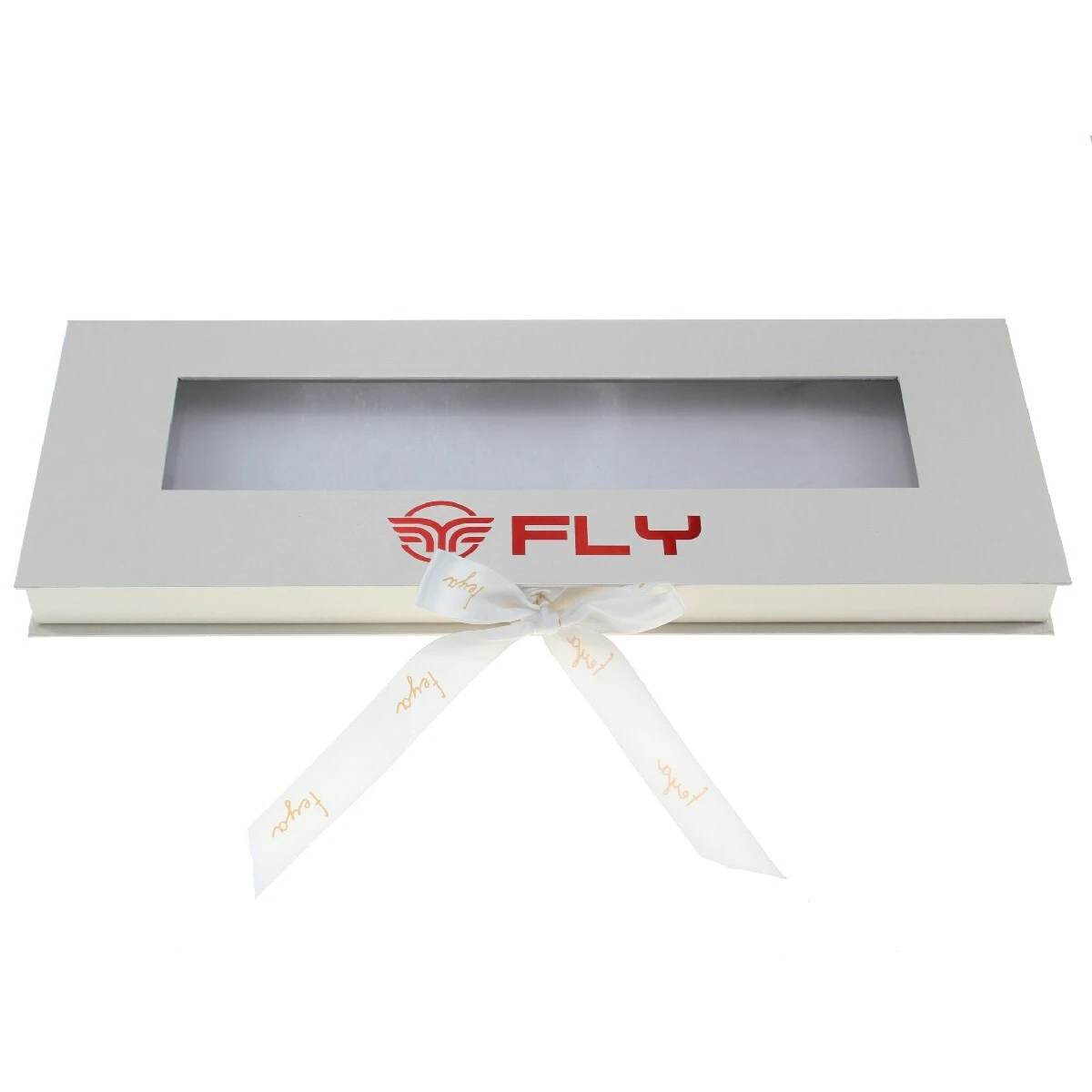 Nice Custom Logo Luxury Jewelry Box Gold Foil Silver Stamping PVC Window Gift Packaging - Packshion Packaging 1