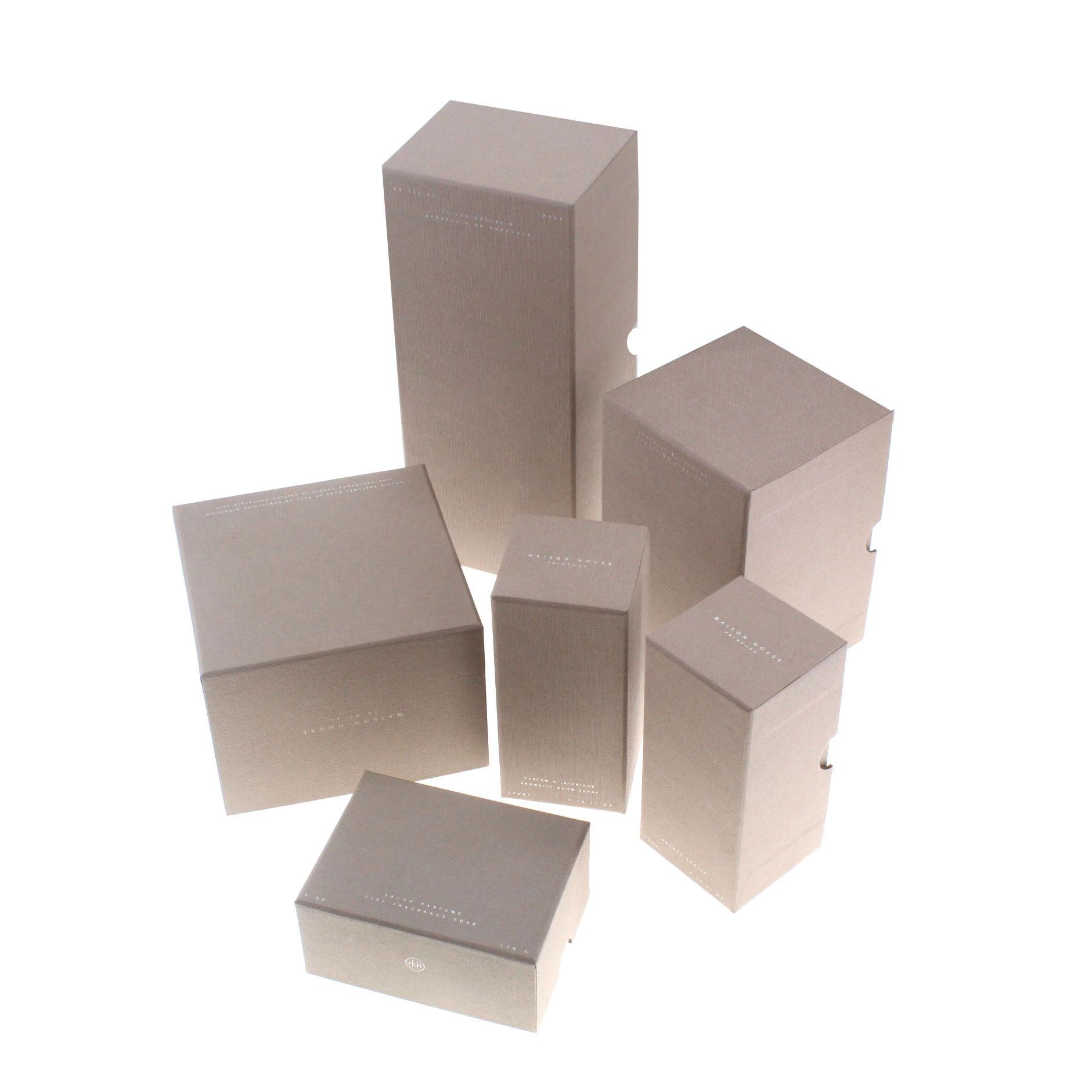 Custom Logo Rigid Cardboard Gift Box Luxury Candle Packaging Hot Stamping - Packshion Packaging 1