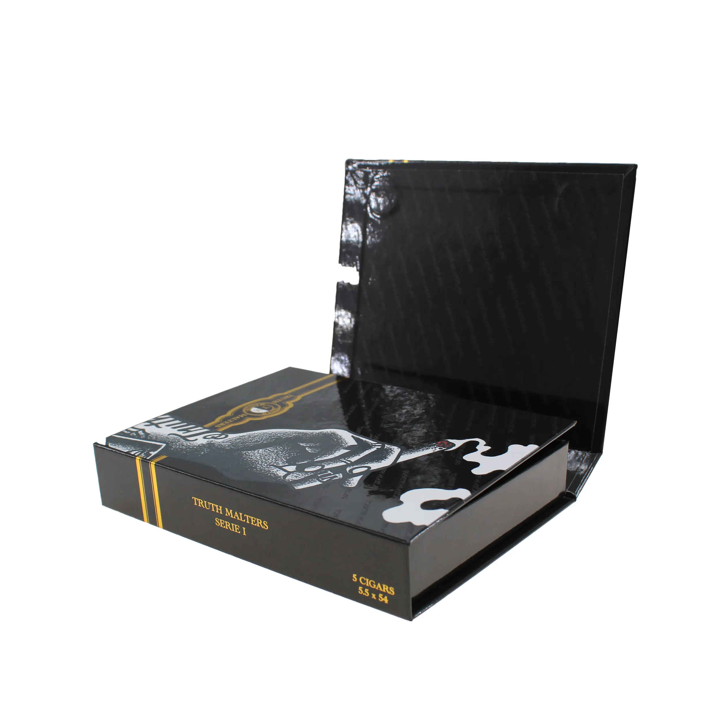 Black Magnetic Boxes Wholesale by Packshion 2