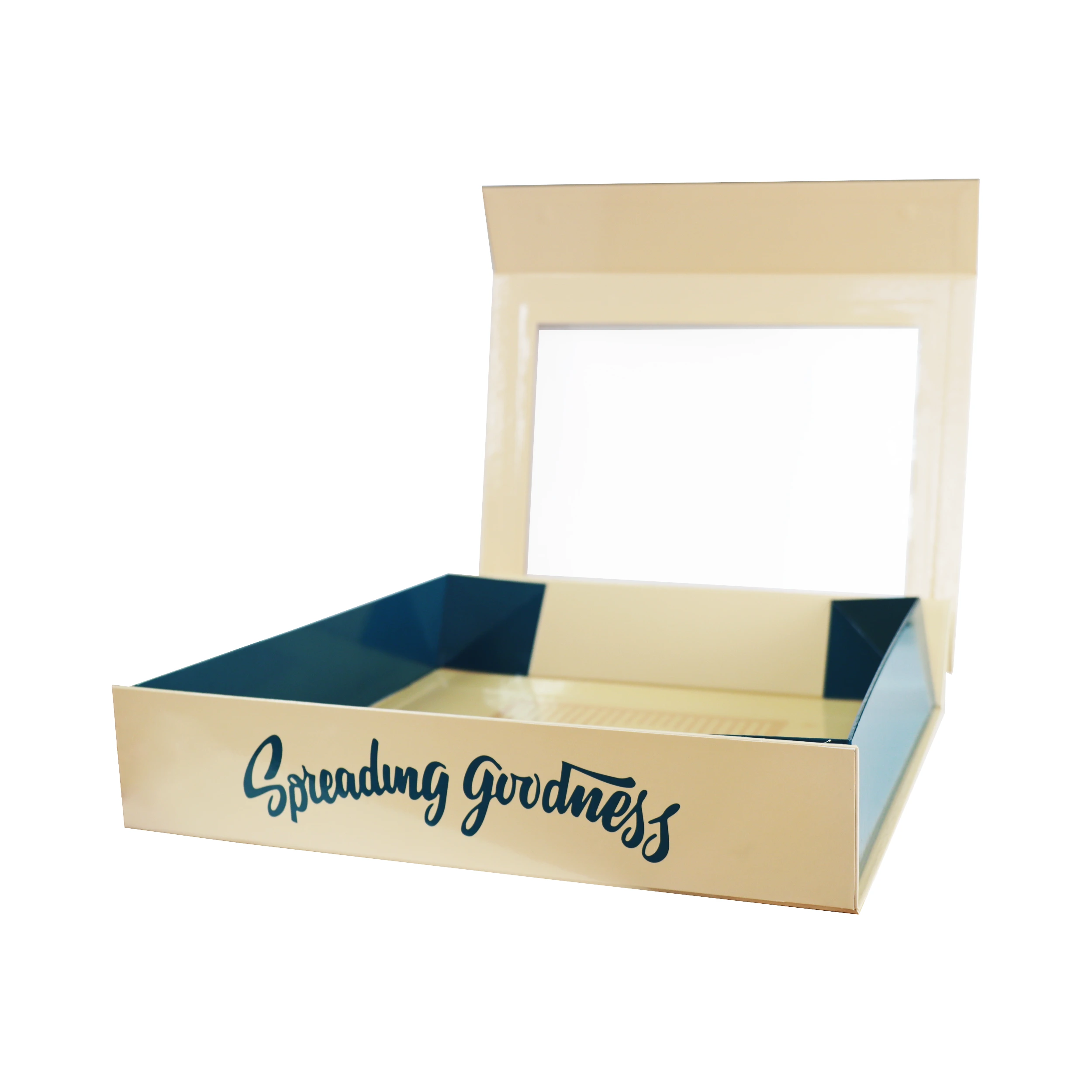 Magnetische Sushi-Box – Hochglanzlaminiert mit Sichtfenster für Lebensmittelverpackungen – Packshion Packaging 1