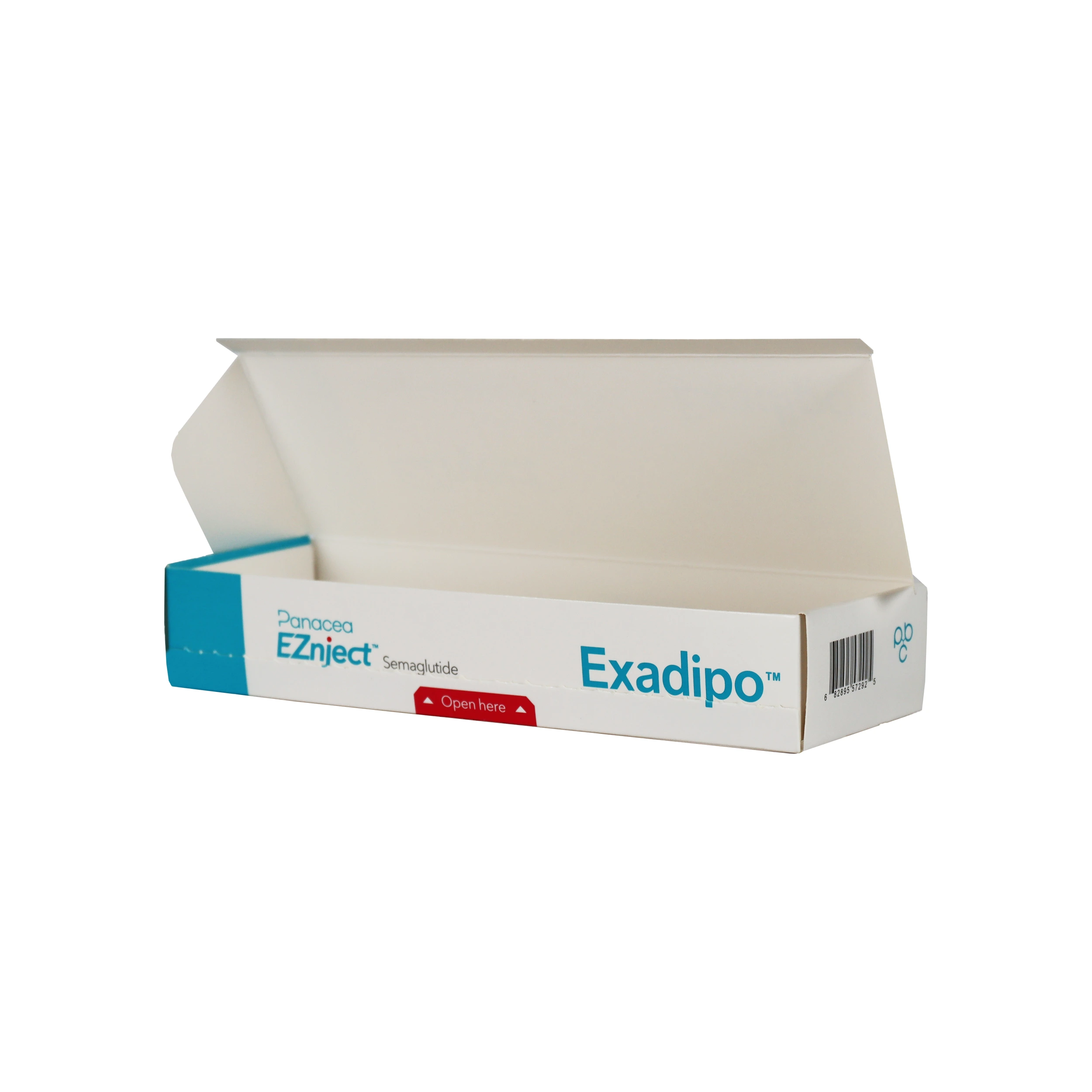 Caja de envío médica personalizada - Papel kraft con cierre de cremallera - Embalaje Packshion 1