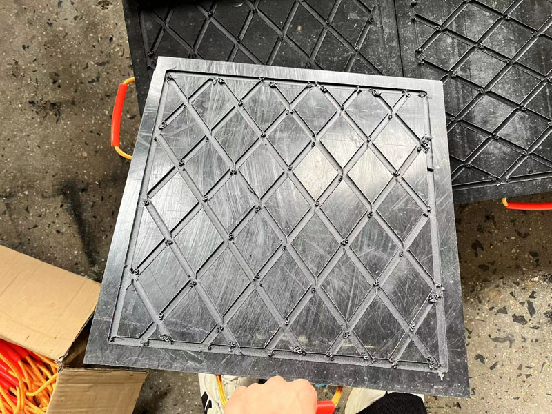 وسادات رافعة خارجية من مادة UHMWPE البلاستيكية - حصائر رافعة متينة طويلة العمر، وسادات رافعة خارجية مضادة للانزلاق من مادة UHMWPE مع مادة PE، خدمة معالجة القطع المخصصة 4
