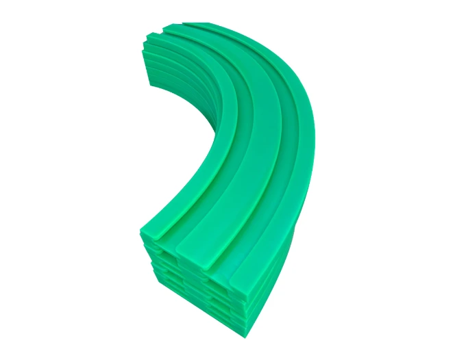 Rail de guidage en UHMWPE - Rail de guidage industriel en UHMWPE résistant aux UV, non toxique et inodore, prix bon marché avec service de découpe et de traitement 1