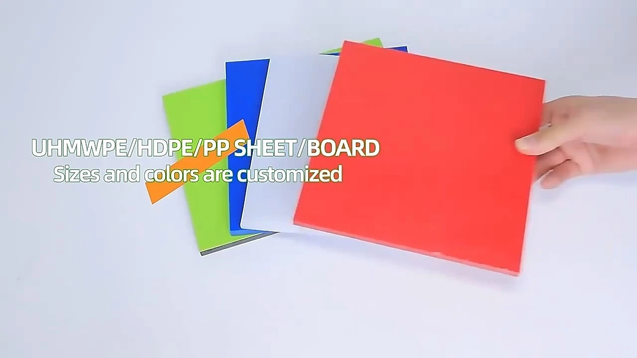 Plaques en PEHD - Panneau en polyéthylène recyclé écologique 4x8, thermoformé, avec service de découpe 1
