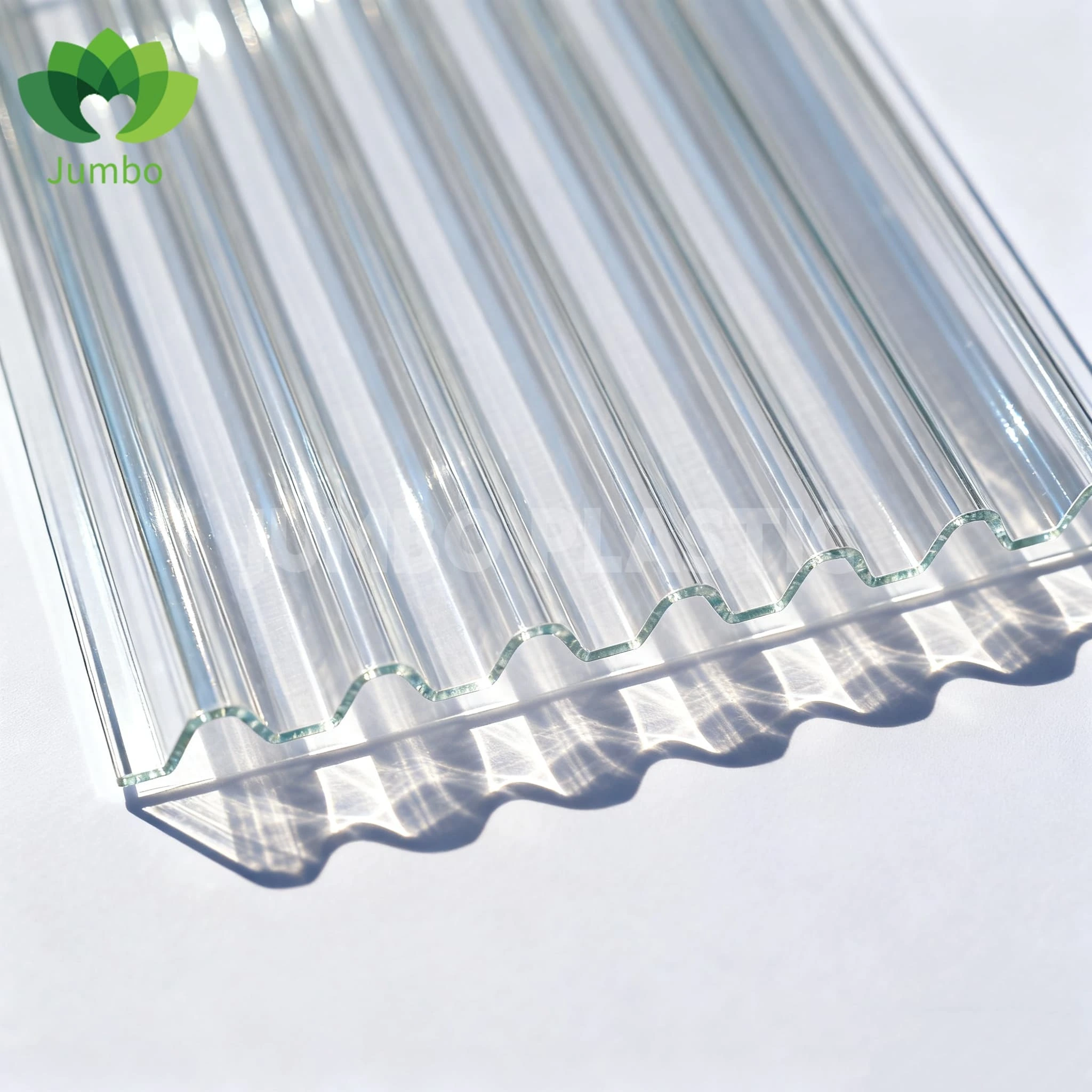 Polycarbonate PC Corrugated Board - Transparent Polycarbonate Corrugated Sheet PC UV Resistant Roof Sheet1 1