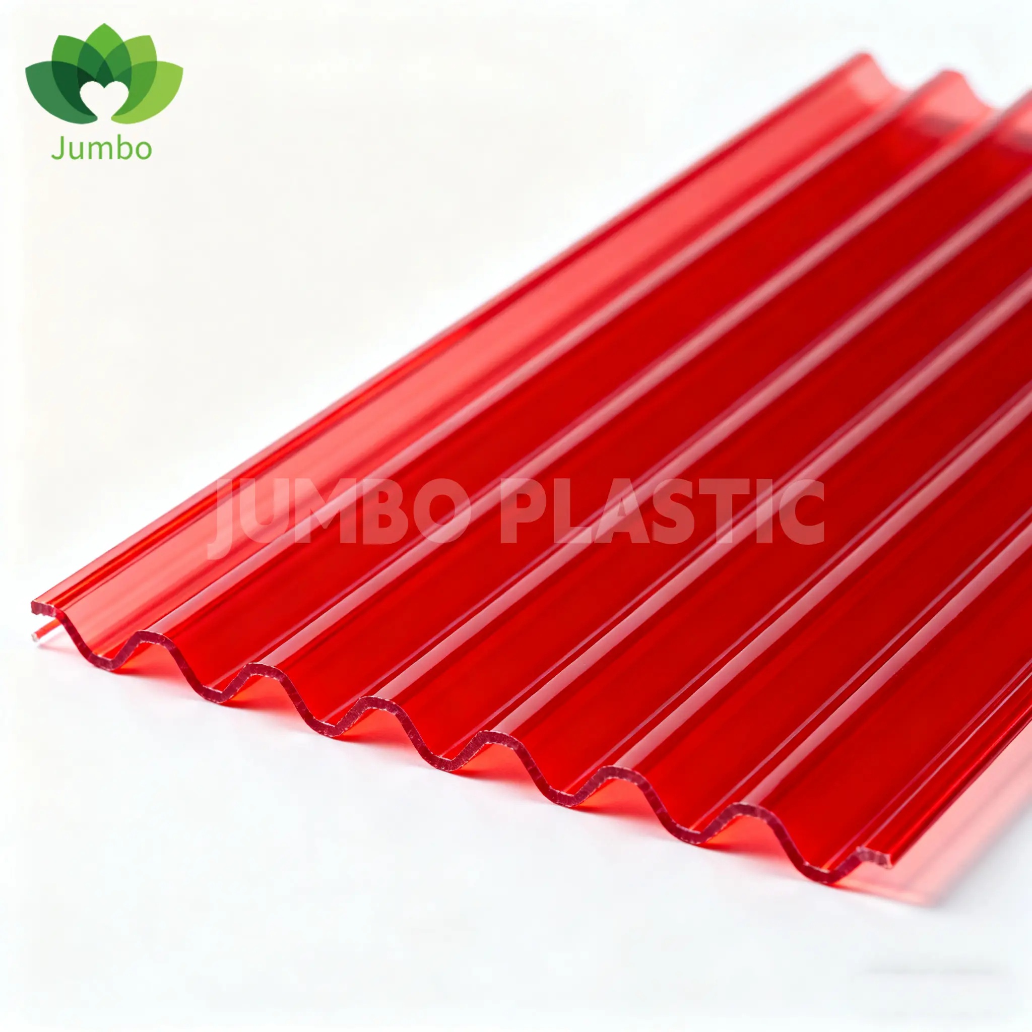 Polycarbonate PC Corrugated Board - Transparent Polycarbonate Corrugated Sheet PC UV Resistant Roof Sheet1 2
