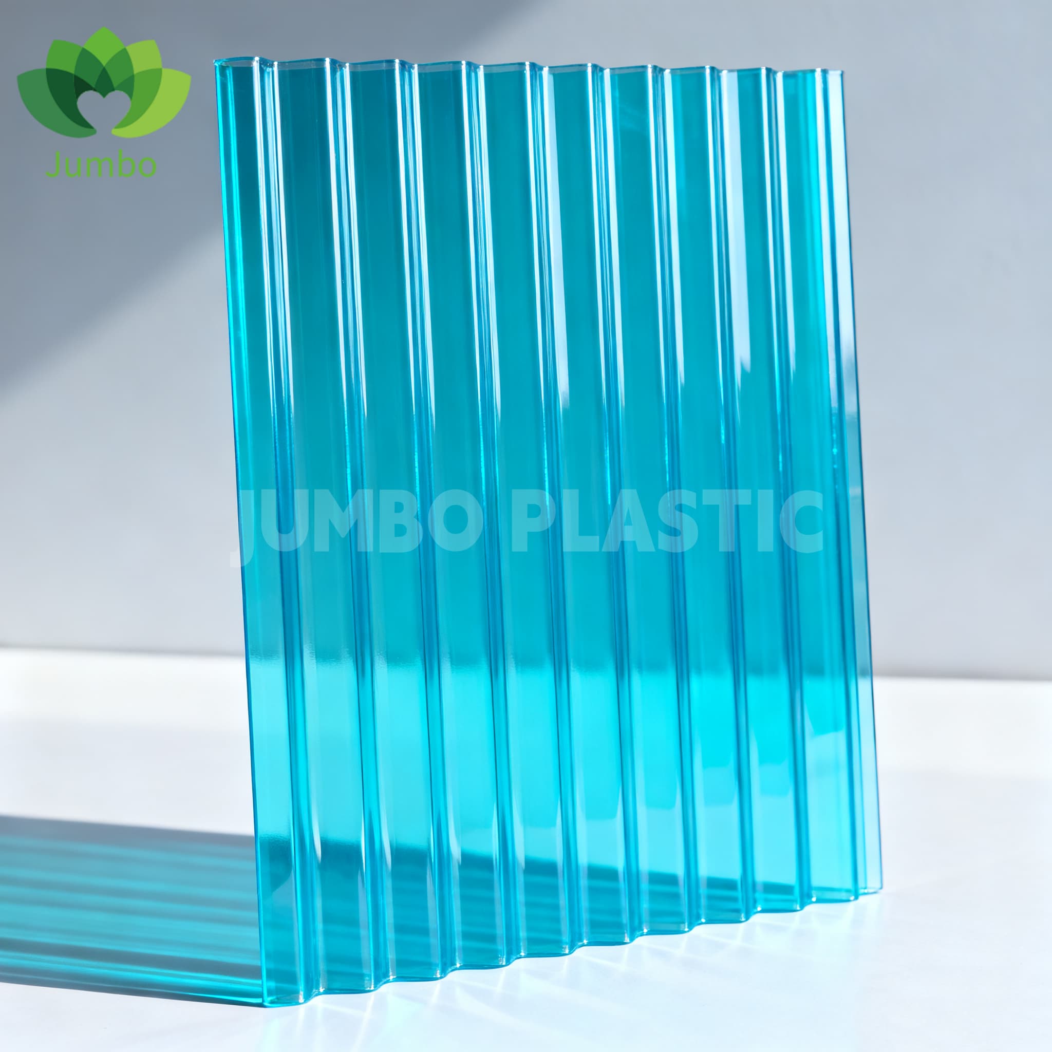 Polycarbonate PC Corrugated Board - Transparent Polycarbonate Corrugated Sheet PC UV Resistant Roof Sheet1 3