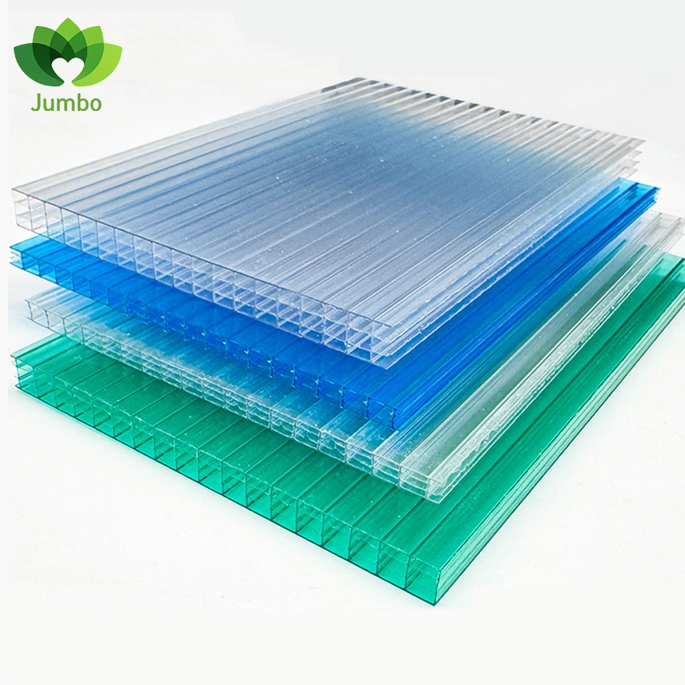 Four Wall PC Hollow Sheet - Clear Double Side UV protection Weather Resistance Polycarbonate Sheet 1