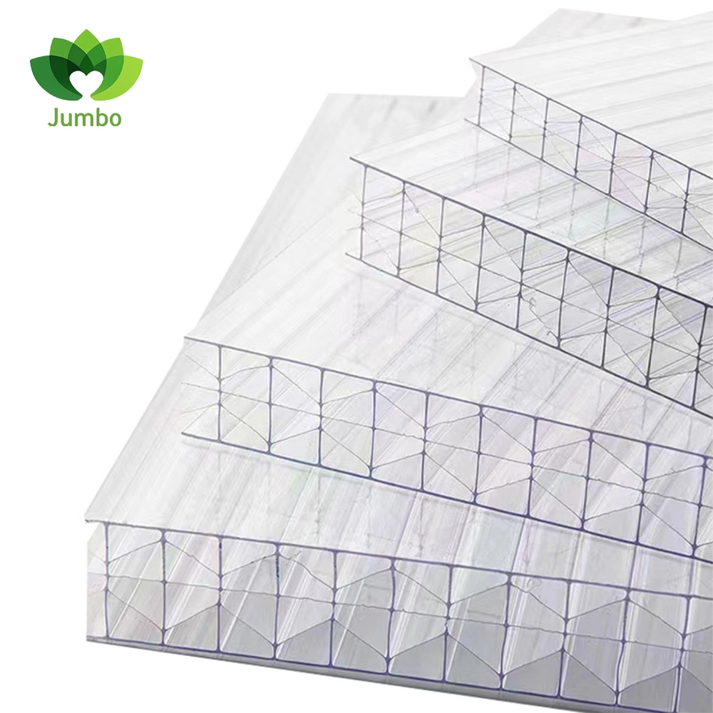 X-structure PC hollow sheet - Transparent Outdoor Covered Pc Plastic Polycarbonate Roof Panels 1