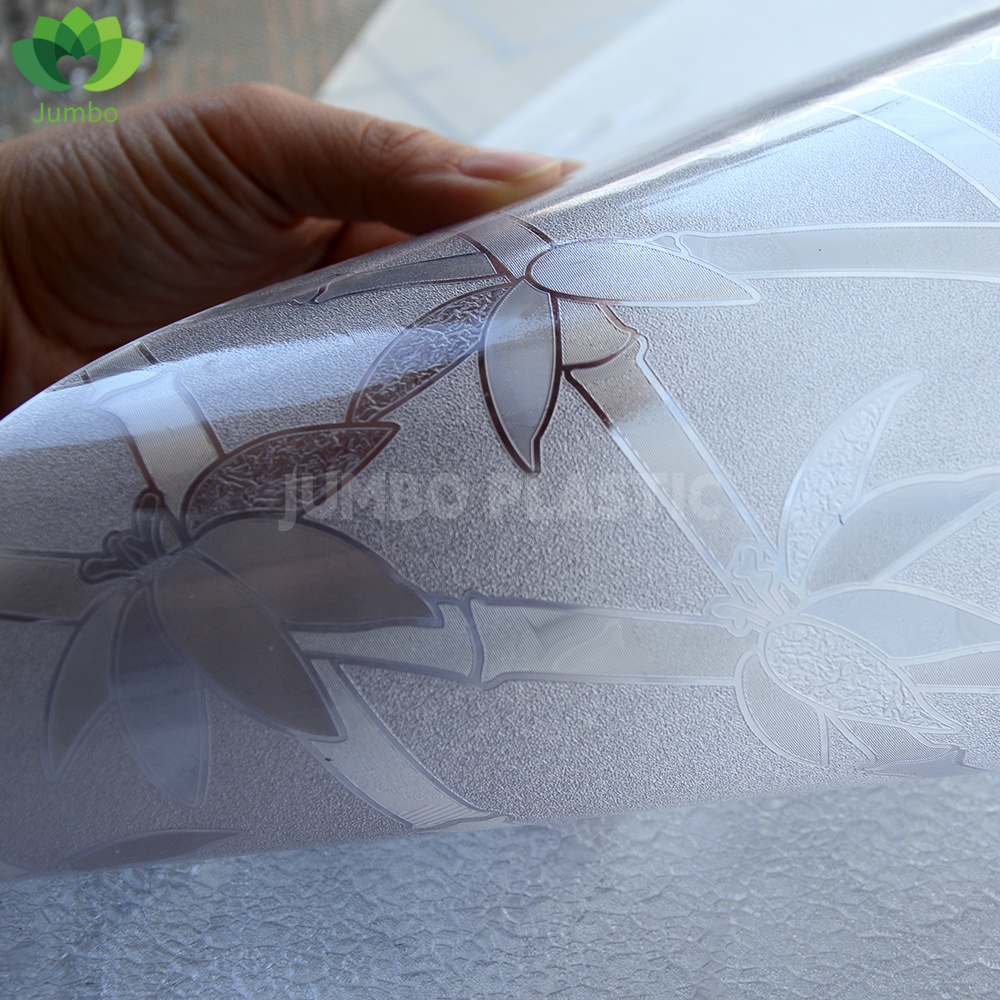 PVC color soft rolll- Customized Multiple patterned surfaces for tablecloths 2