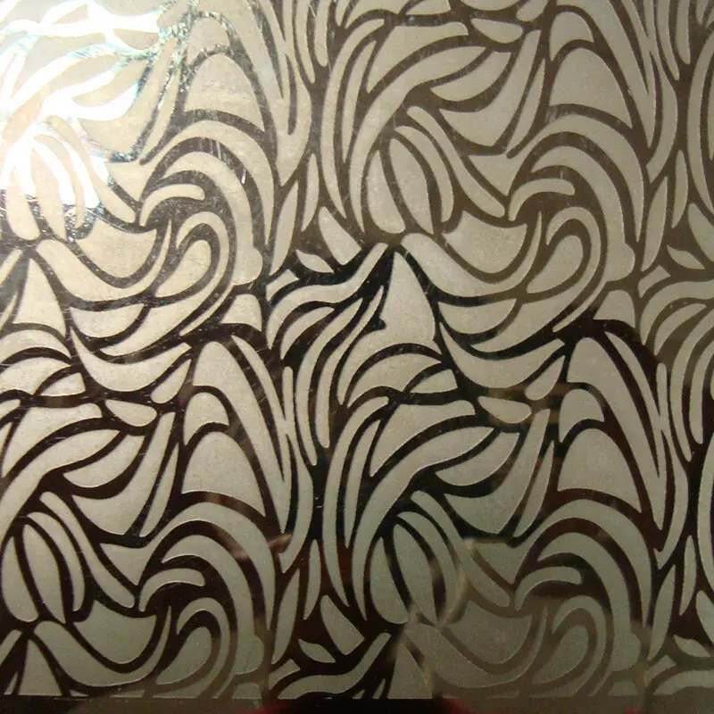 Custom coloured stainless steel sheet suppliers mirror China for partition screens 10