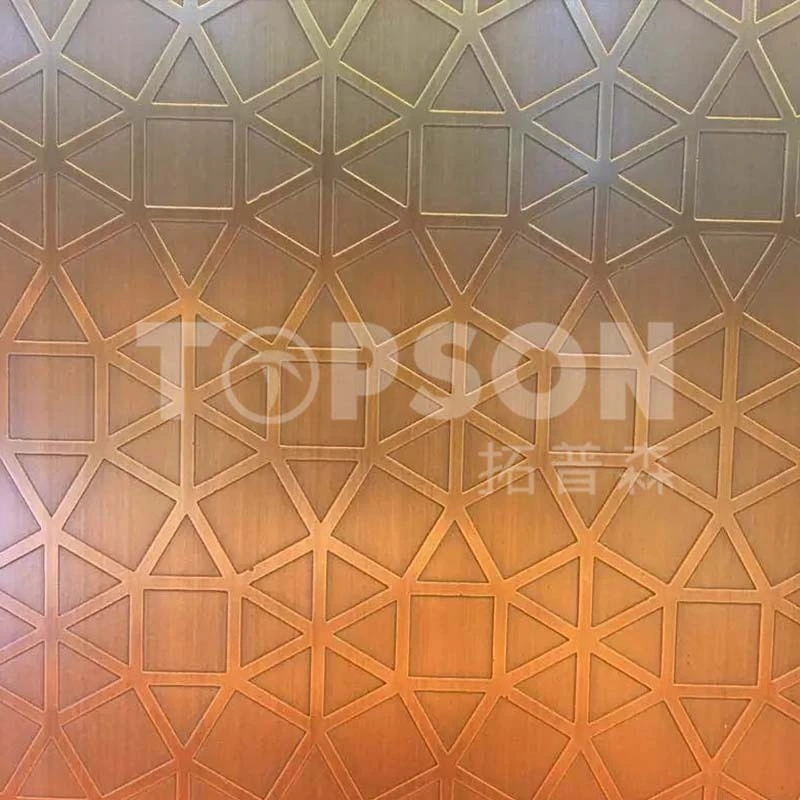 stainless steel sheet gauge thickness metal China for interior wall decoration 5