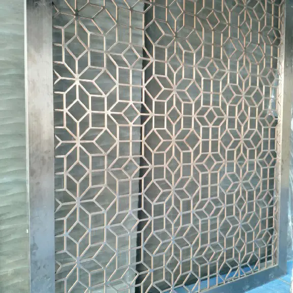 Topson decorative metal mesh screen for business for landscape architecture 3