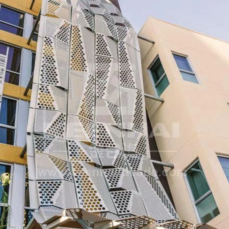 Topson High-quality decorative metal mesh screen Suppliers for exterior decoration 3