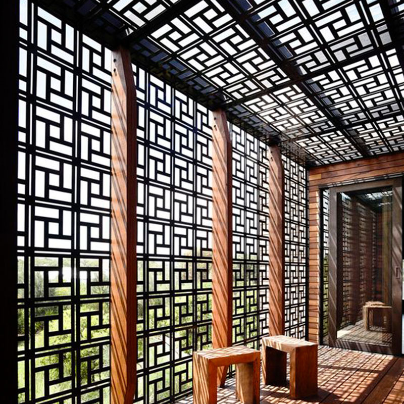 stable decorative metal screen panels aluminium export for exterior decoration 3