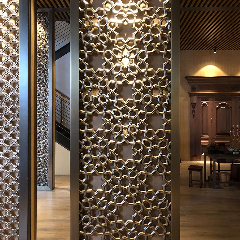 decorative metal mesh screen mesh Supply for landscape architecture 3