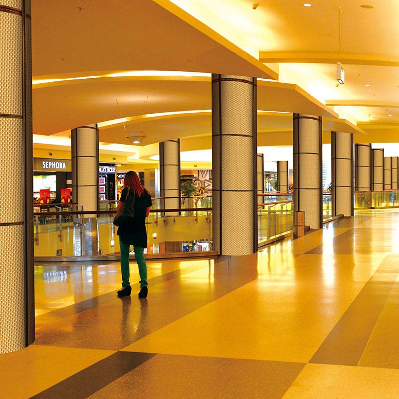 Stainless Steel Column Cladding 1