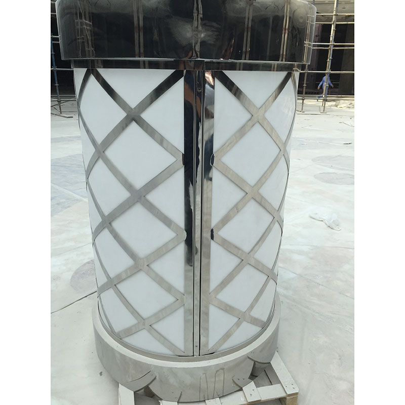 Stainless Steel Column Cladding 4