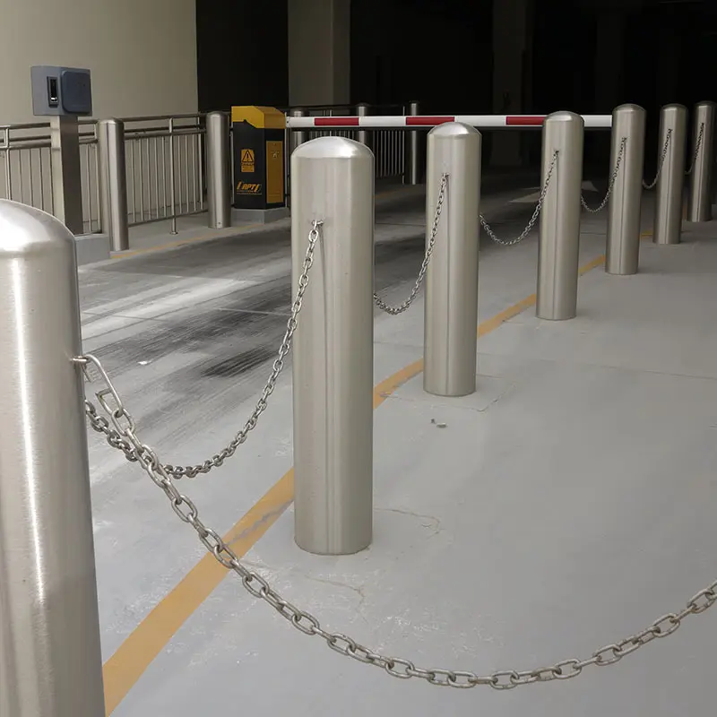 u shaped pipe bollards bollards manufacturers for building 5