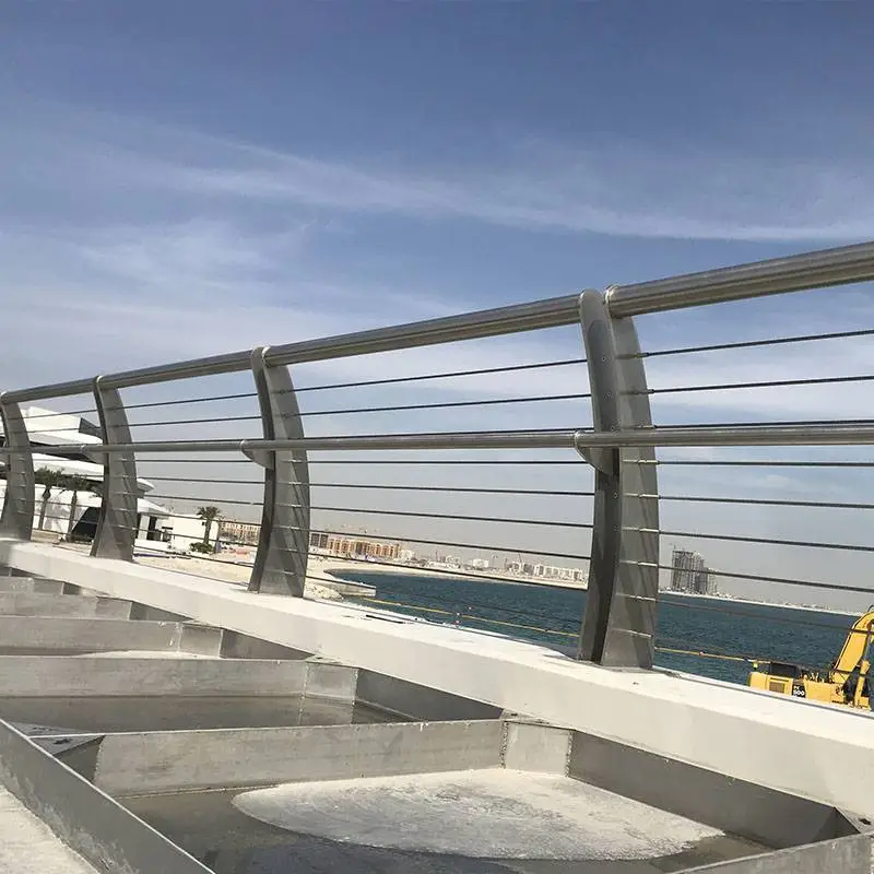Stainless Steel Bridge Railing&stainless steel cable handrail 1