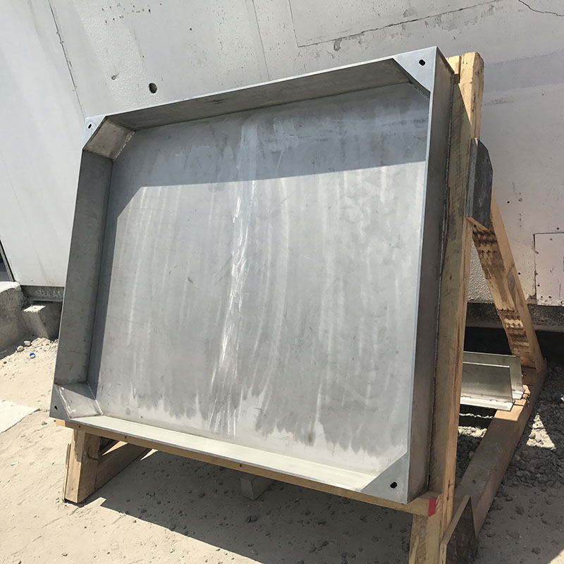Stainless steel  Tray & stainless steel inspection covers 4