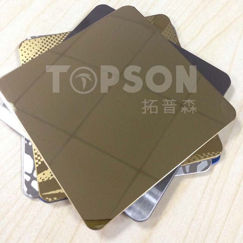 Topson etching stainless steel sheet suppliers for kitchen 6