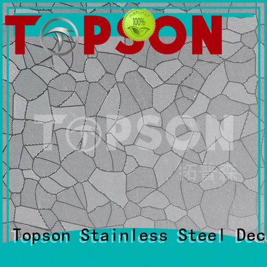 material mirror stainless steel sheet suppliers effectively for furniture Topson 1