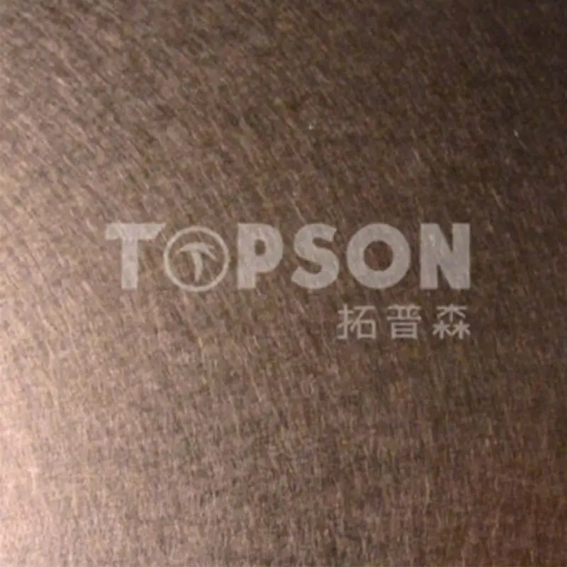 Topson etching stainless steel embossed plate for partition screens 8