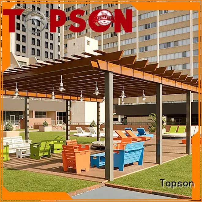 pergolaaluminum aluminum pergola prices speed for backyard Topson 1