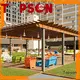pergolaaluminum aluminum pergola prices speed for backyard Topson 1