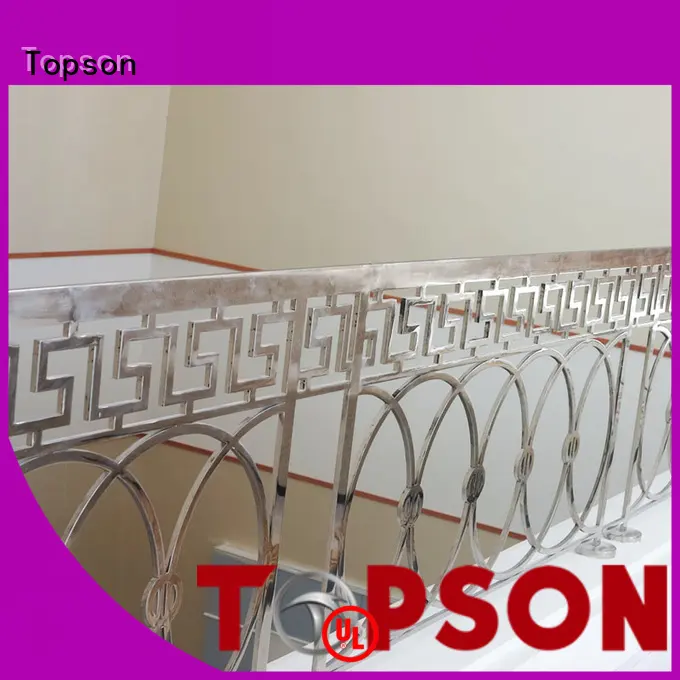 Topson popular stainless steel outdoor railings marketing for apartment 1